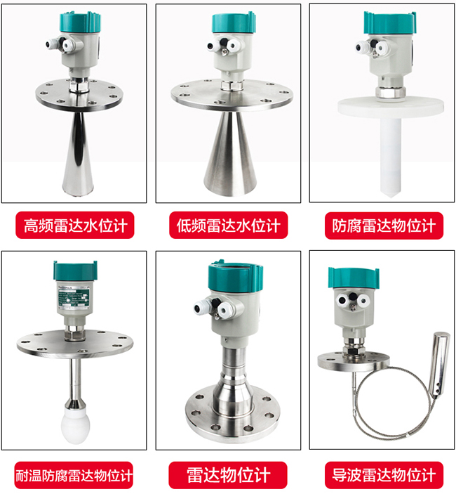 水箱雷達(dá)液位計(jì)產(chǎn)品分類(lèi)圖